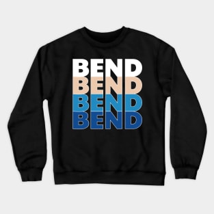 Bend Oregon Crewneck Sweatshirt